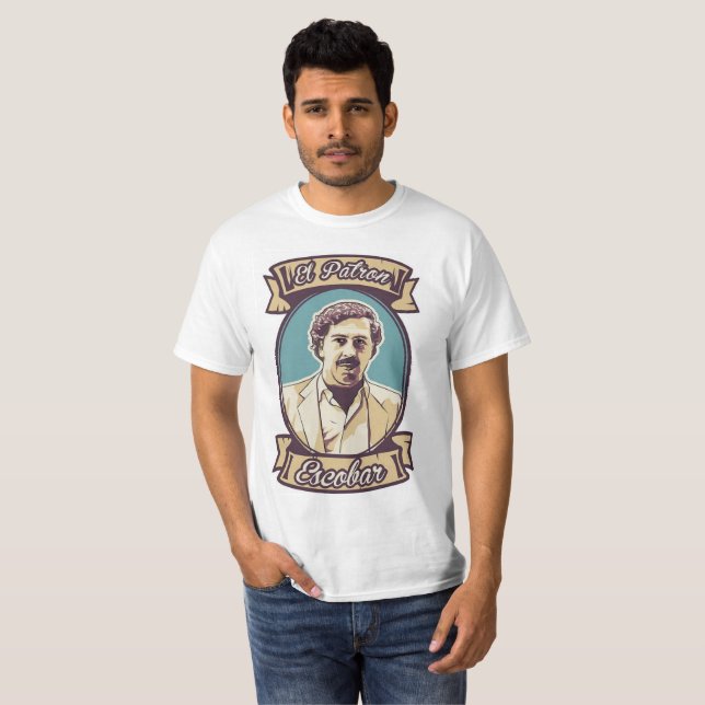 Adulte Pablo Emilio Escobar Gaviria de T-shirt (Devant entier)