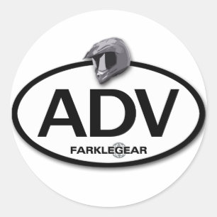 ADV-Aufkleber! Runder Aufkleber