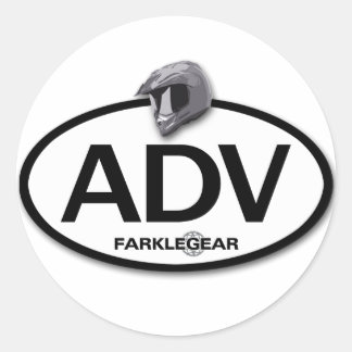 ADV-Aufkleber! Runder Aufkleber