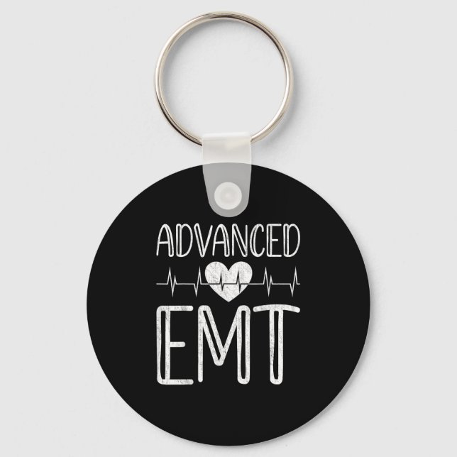 Advanced EMC - Emergency Medical Technician Ems Pa Schlüsselanhänger (Vorderseite)