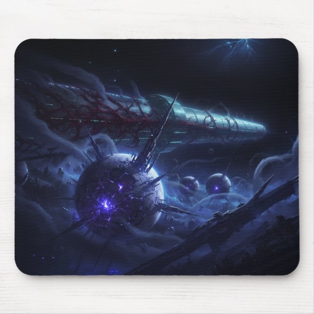 Advanced Research Submarine Navigating Mine Field Mousepad (Vorne)