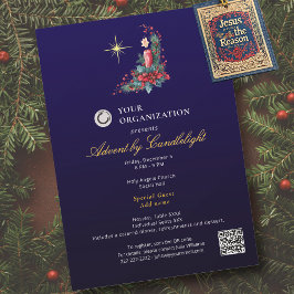 Advent by Candlelight Women Ministry Christmas Einladung