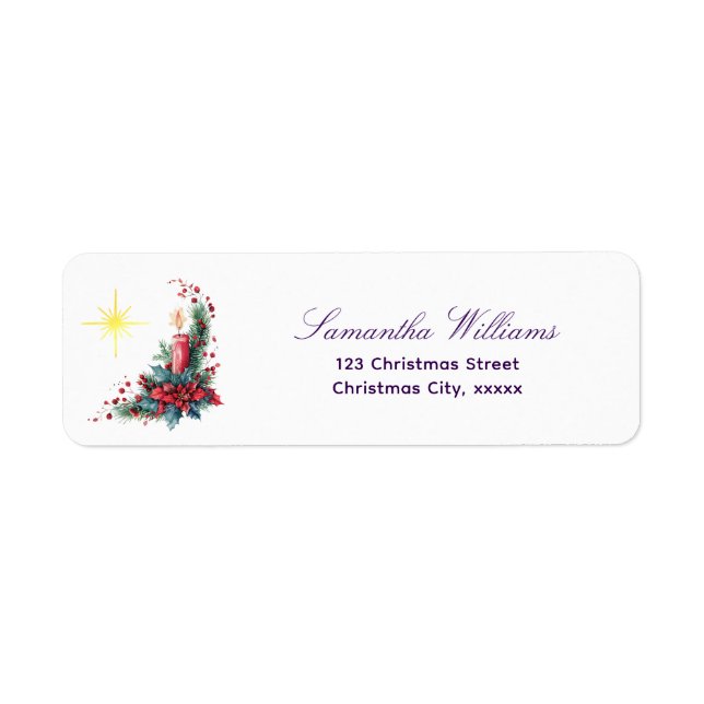 Advent Candlelight Women Ministry Christmas Wreath (Vorne)