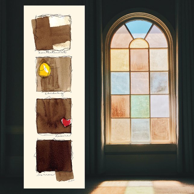 ADVENT JOURNEY BARREN DESIRE ABIDE CONTENTMENT FOTODRUCK (Von Creator hochgeladen)