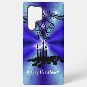 Advent, Weihnachten Artdeco auf Blue Green Rainbow Samsung Galaxy Hülle