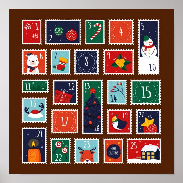 Adventskalender Poster (Vorne)