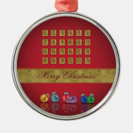 Adventskalender Weihnachtsschmuck
