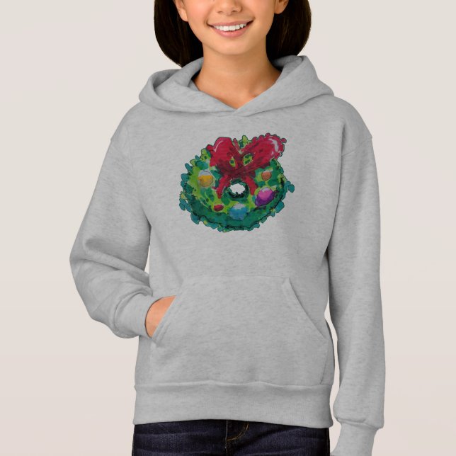 Adventskranz Hoodie (Vorderseite)