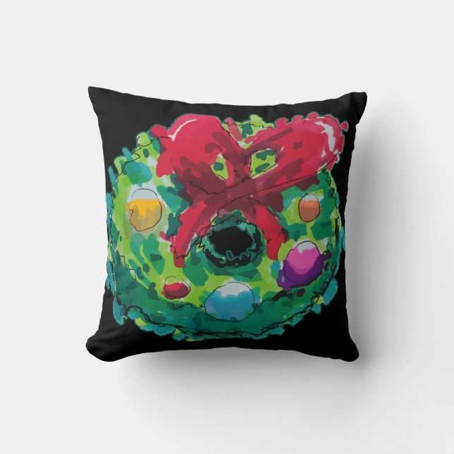 Adventskranz Kissen (Vorderseite)