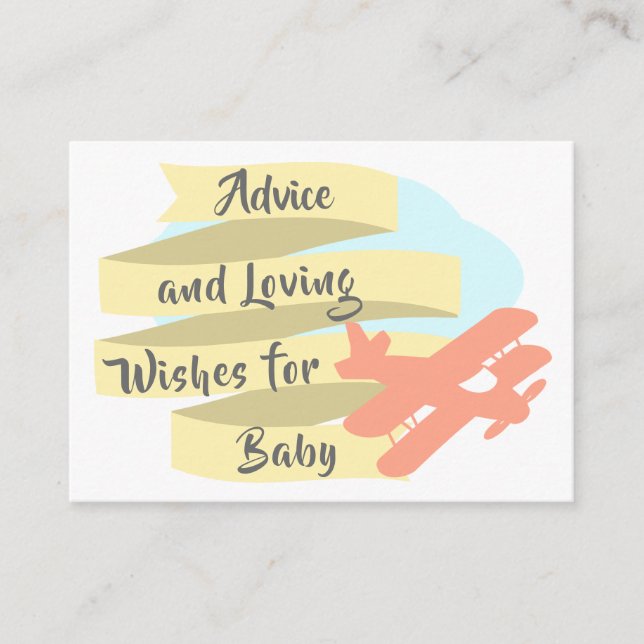 Adventure Adventure Cards für Baby Hinweiskarte (Vorderseite)