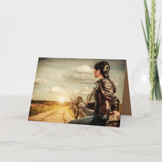 Adventure Ahead Birthday Karte (Vorderseite)