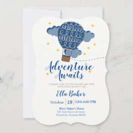Adventure Attend Baby shower Invitation