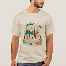 Adventure Await - Explorez le T-shirt mondial
