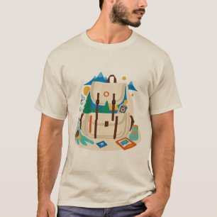 Adventure Await - Explorez le T-shirt mondial