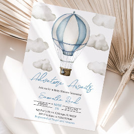 Adventure Awaits Baby Shower Einladung