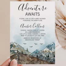 Adventure Awaits Baby Shower