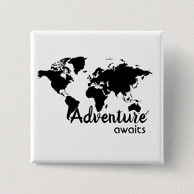 Adventure awaits button (Vorderseite)