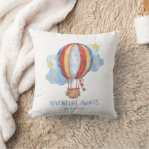 Adventure Awaits Hot Air Ballon Kinderzimmer Baby 