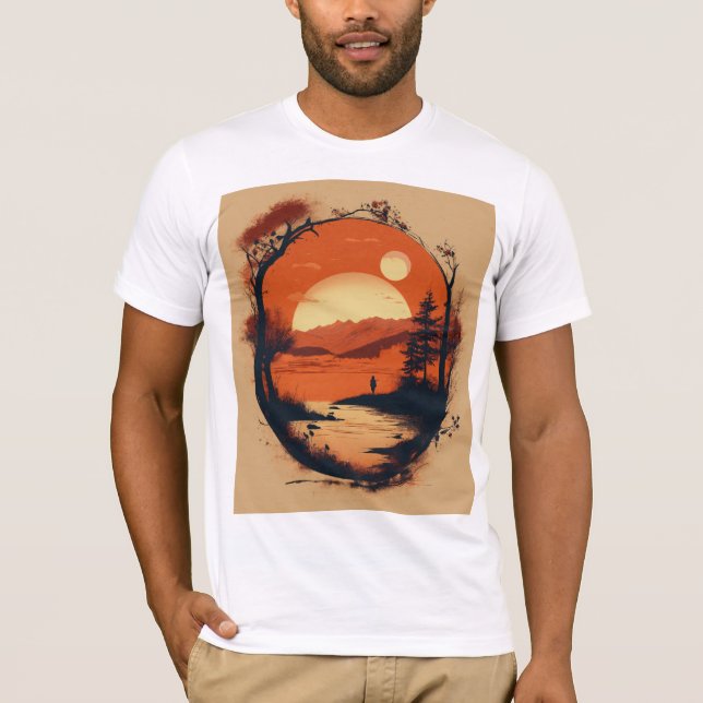 "Adventure Awaits" T-Shirt (Vorderseite)