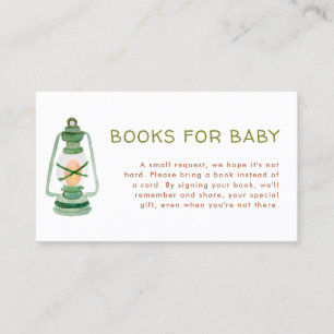 Adventure Baby Showbücher für die Babyausstattung Visitenkarte