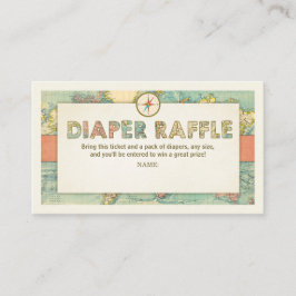 Adventure Baby Showdusche Windelwappenkarte Reisen Begleitkarte