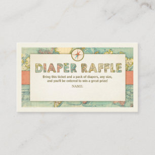 Adventure Baby Showdusche Windelwappenkarte Reisen Begleitkarte