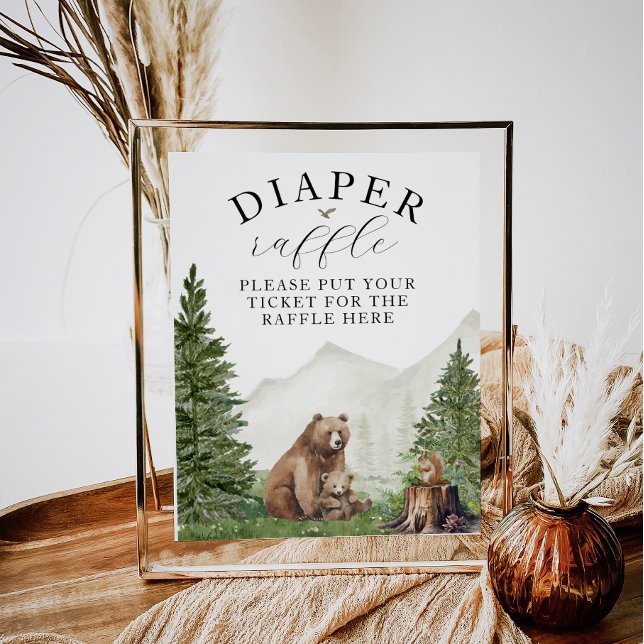 Adventure Baby Shower Woodland Windpreisraffinerie Poster (Von Creator hochgeladen)