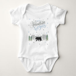 Adventure Bear Bodysuit Baby Strampler