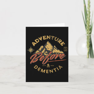 Adventure before Dementia Hikers Men Women Karte
