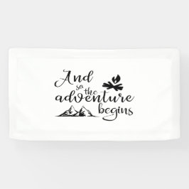 Adventure Begins Banner