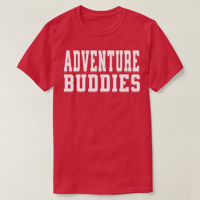 Adventure-Buddies Adventure-Liebhaber 14 T-Shirt (Design vorne)