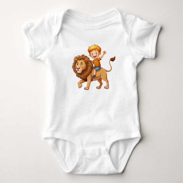 Adventure Buddies Bodysuit Baby Strampler (Vorderseite)