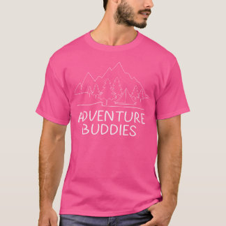 Adventure Buddies Hiker Camping Matching Wiederseh T-Shirt