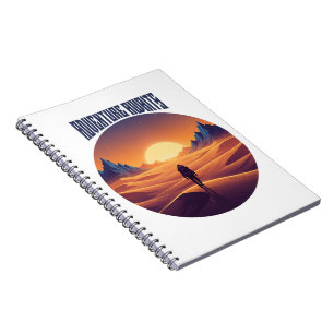 Adventure Desert T-Shirt - Draußen und Wüste Sky Notizblock