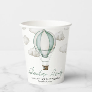 Adventure erwartet Baby Shower Paper Cup Pappbecher