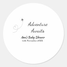 Adventure erwartet Babydusche hinzufügen Name Datu