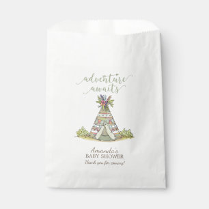 Adventure erwartet Tribal Baby Shower Fevor Bags Geschenktütchen