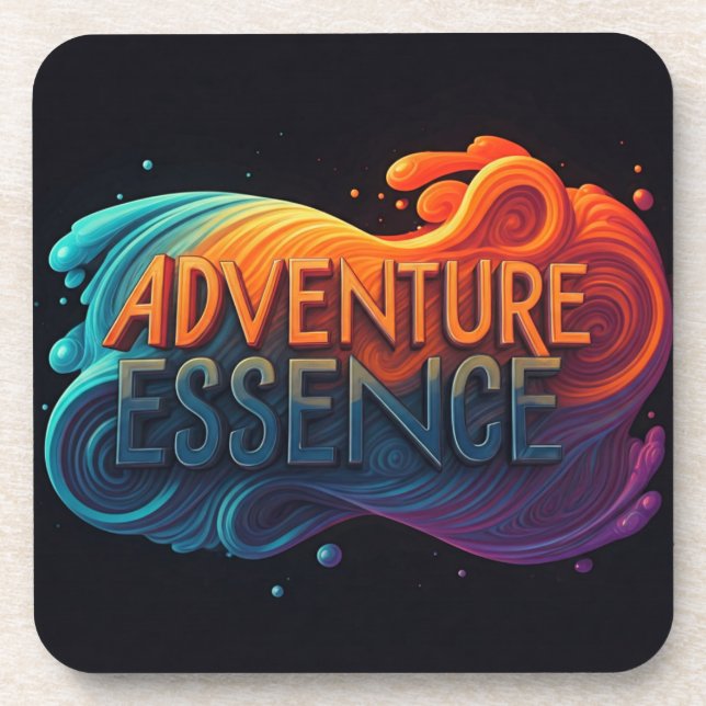 Adventure Essence Getränkeuntersetzer (Vorderseite)