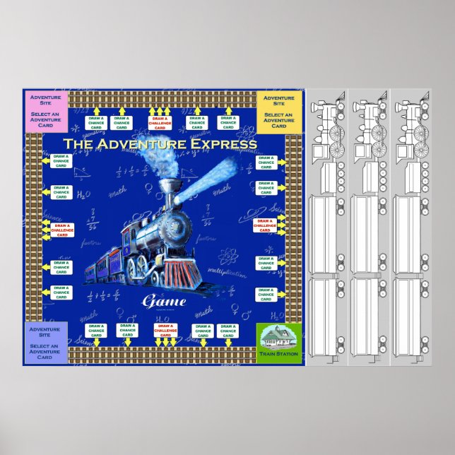 Adventure Express Poster (Vorne)