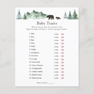 Adventure fängt Bear Baby Tracks Duschspiel an