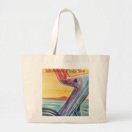 Adventure Finds You Jumbo Stoffbeutel