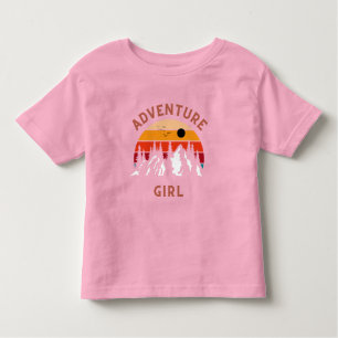 Adventure Girl Kleinkind T-shirt