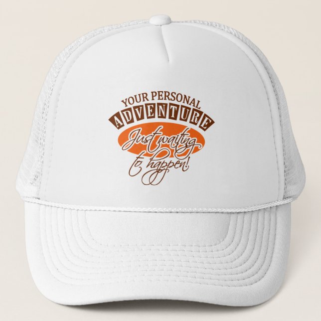 ADVENTURE hat - choose color Truckerkappe (Vorderseite)