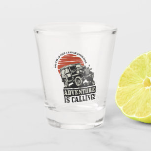 Adventure is Calling Offroad ID498 Schnapsglas