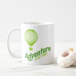 Adventure is out there 2 kaffeetasse