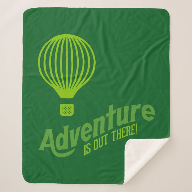Adventure is out there 2 sherpadecke (Vorderseite)