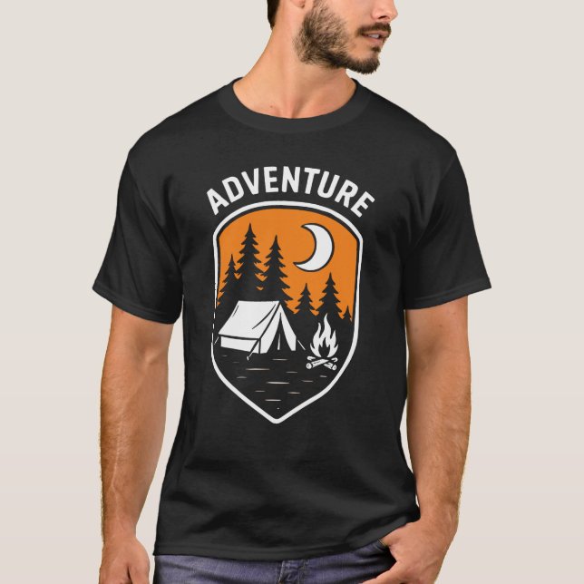 Adventure Men's Basic T-Shirt (Vorderseite)