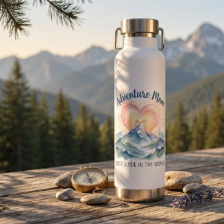Adventure Mom - Best Guide In The World Bottle Trinkflasche