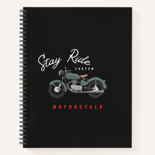 Adventure-Motorrad-Notebook Notizbuch
