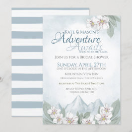 Adventure Mountain Laurel Brautparty Einladung